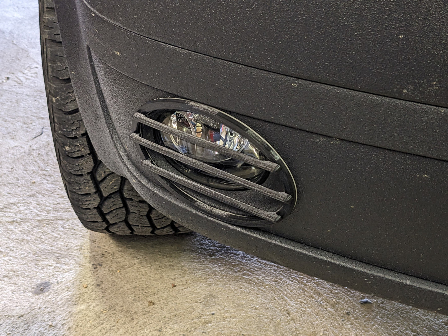 "Lampenschutzgitter" für Nebelscheinwerfer - VW T5.2 (Facelift)